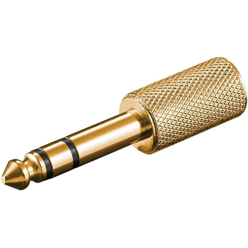 Goobay - Zubehör/Ersatzteile für Kopfhörer/Head-Set Kopfhörer-Adapter 11062 Klinke 6,35mm/3,5mm − 10 Stück