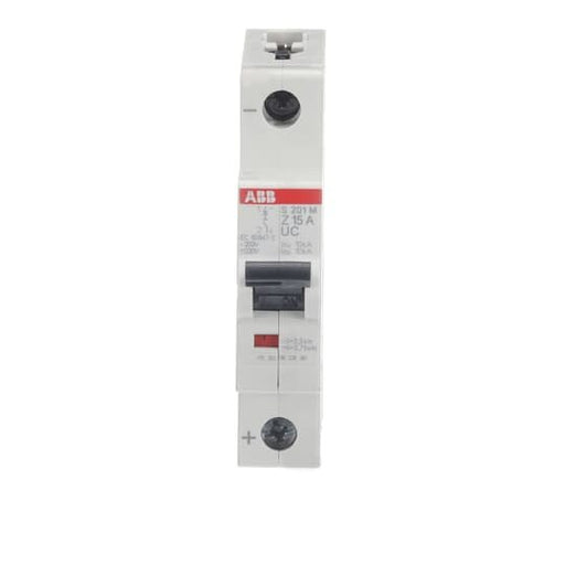 ABB Stotz S&J - Leitungsschutzschalter Sicherungsautomat S201M-Z15UC 10 kA, 15 A, 1P