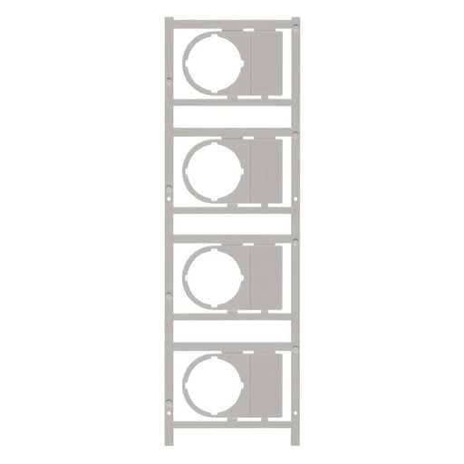Weidmüller - Kennzeichnungsmaterial Gerätemarkierung SM36/18-30KMCNEGR selbstklebend,36mm − 20 Stück