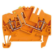 Weidmüller - Trenn- und Messtrenn-Reihenklemme Klemme ZTR 2.5-2 OR Federanschl.,2.5mm² − 50 Stück