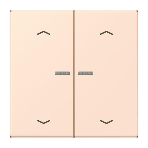 Jung - Bedienelement intelligent Taster mit Pfeilsymbolen BT LC 17102 P 226 orange pale