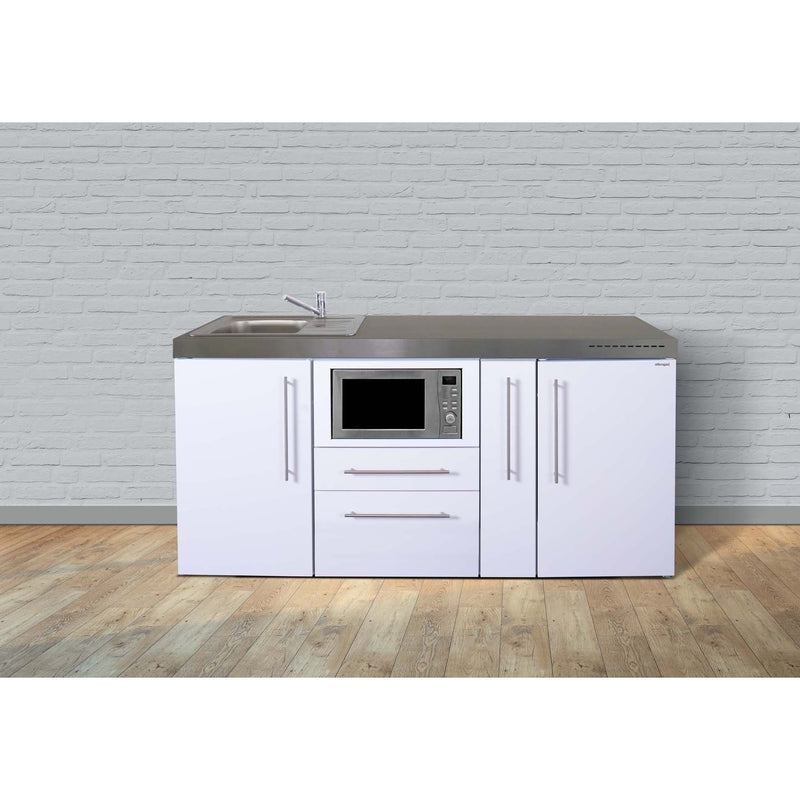 Stengel - Mini-Küche Miniküche Premiumline MPM180AKSMWKSreBl2Sn weiß