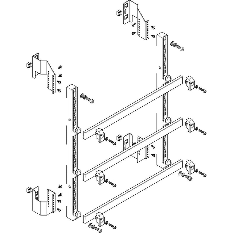 ABN - Verteilerfeld für Installationsverteiler Sammelschienen-Modul MTSC25963 tief 2FB/5RE