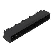 WAGO GmbH & Co. KG - Leiterplattensteckverbinder THR-Stiftleiste Lötstift 231-44#4055143695350 1,0x1,0,abgew.,sw − 100 Stück