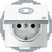 Berker - Steckdose SCHUKO-Steckdose 47446049 m.Klappdeckel