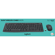 Logitech - Tastatur Tastatur/Maus Set MK295 graf SilentTouch,Wireless