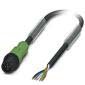 Phoenix Contact - Konfektioniertes Sensor-Aktor-Kabel Sensor-/Aktor-Kabel SAC-5P-M12M #1442421 5-pol.RAL7021 10m