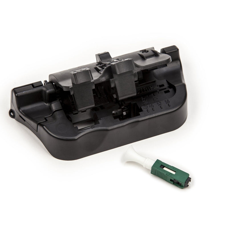 Corning - LWL-Steckverbinder NPC SC/APC-Stecker 80611326267 E9 OS2 gn ws − 60 Stück