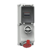 Bals Elektrotech - CEE-Steckdose abschaltbar, abgesichert (IEC 60309) Wandsteckdose abschaltbar 17285 abgesichert 32A 5p