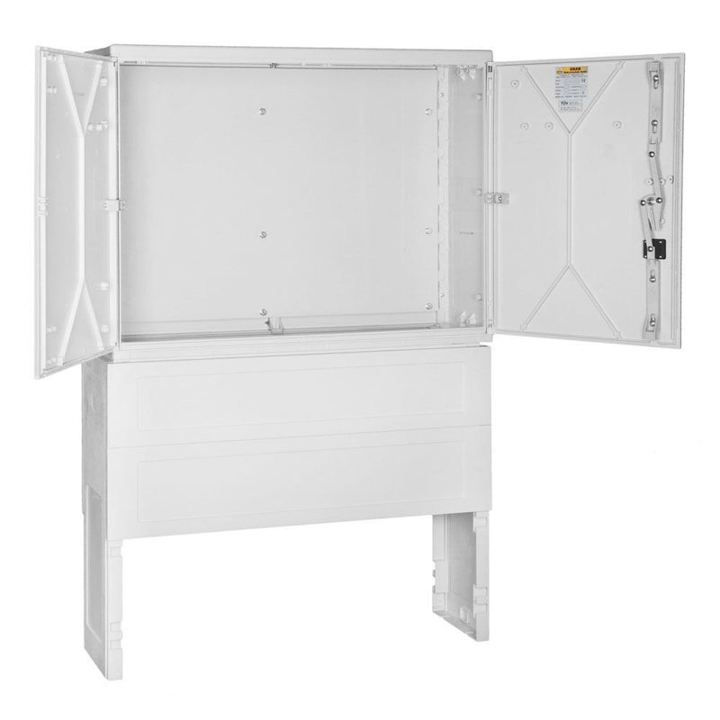 GSAB Elektrotechnik - Gehäuse/Schaltschrank (leer) KVS mit Montageplatten 2S850M H 850 x B1115 x T320