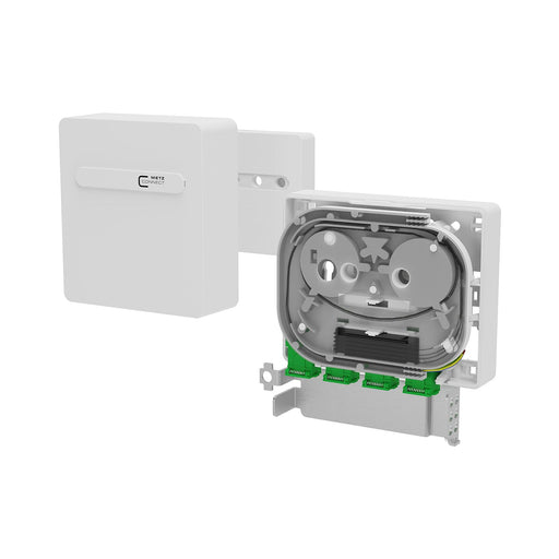 Metz Connect - Kommunikationsanschlussdose LWL Anschlussbox splice 1501591P04HC 4xSC-S APC OS2