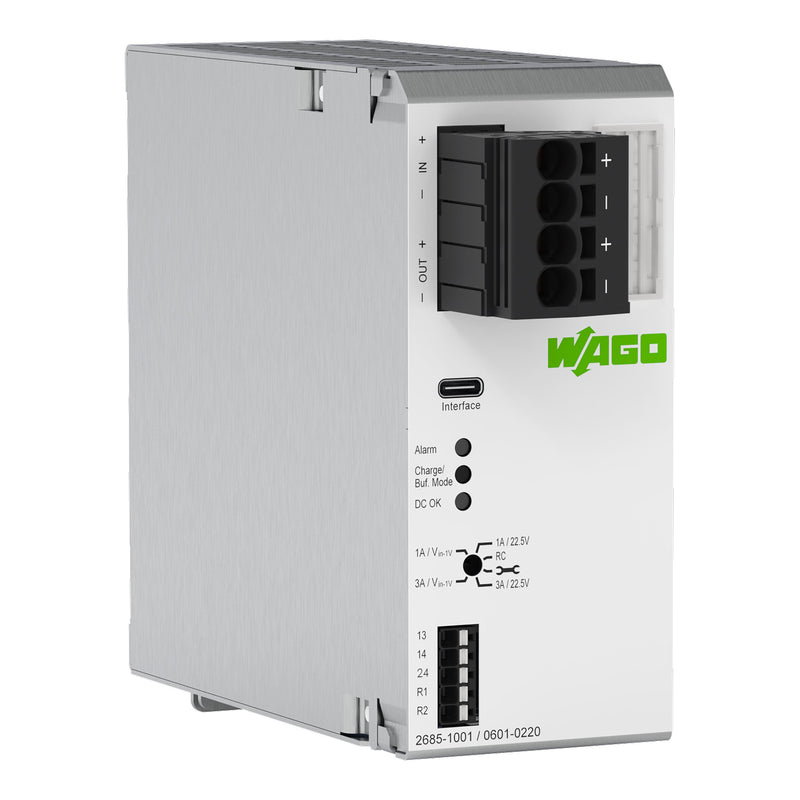 WAGO - USV-Anlage USV-Lade-u.-Kontrolleinh. 2685-1001/601-220 − 1 Stück