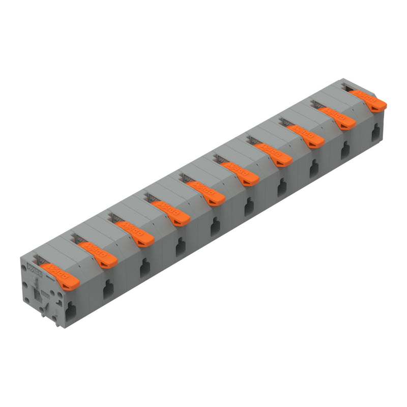 WAGO - Leiterplattenklemme 2601-1510 1,5mm²,gr − 10 Stück