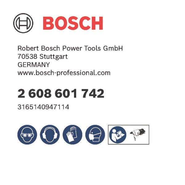 Bosch - Bohrkrone PRO Nassbohrkrone, 132 x 2608601742 450 mm G 1 1/4 Zoll