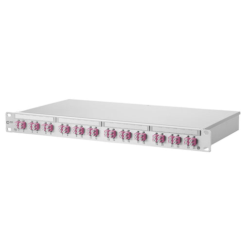 Metz Connect - Patchpanel LWL LWL-Patchfeld OpDAT PF 1502007524-E 24xLC-D OM4 EVZ