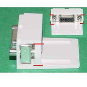 Panduit - D-Sub-Steckverbinder MINICOM SUB-D15-Buchse CMD15HDCWHY
