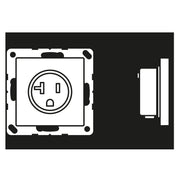 Jung - Steckdose aws A 521-20 WW 20A 125V Schutzkont