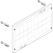 ABN - Verteilerfeld für Installationsverteiler ESPRO-Modul MF22674 flach BxH:500x300mm