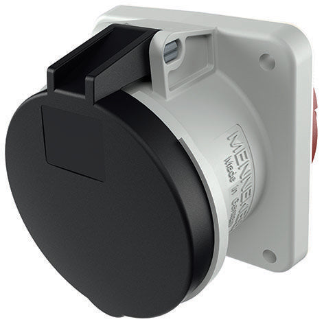 Mennekes - CEE-Anbausteckdose (IEC 60309) Anbaudose TA VN 1249AA 63A4p 7H500V, IP44