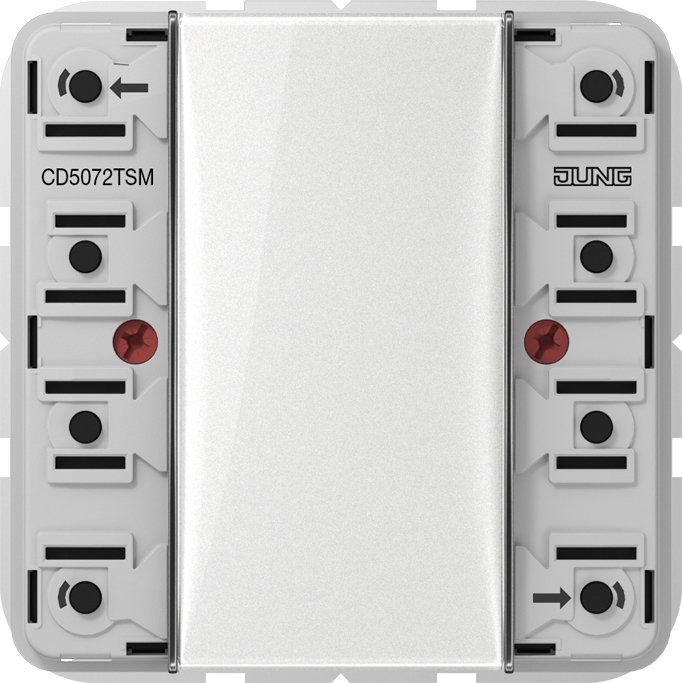 Jung - Bussystem-Tastsensor KNX Tastsensor-Modul CD 5072 TSM Standard, 2fach