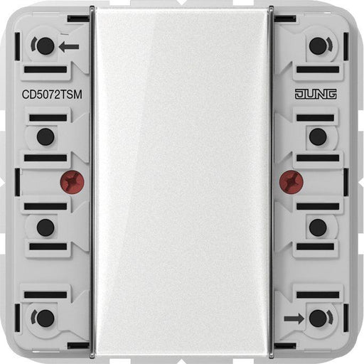 Jung - Bussystem-Tastsensor KNX Tastsensor-Modul CD 5072 TSM Standard, 2fach