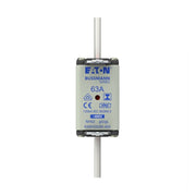 Eaton - Messersicherung Sicherungseinsatz Nieders. 63NHG02BI-400 63A AC 400V 120kA − 3 Stück