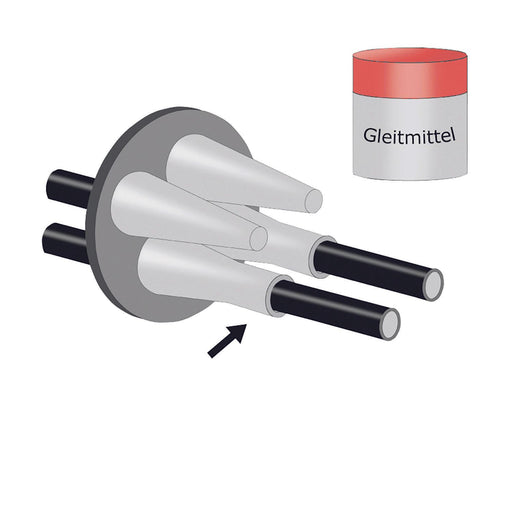 Cimco Werkzeuge - Verbindungs- und Abzweigmuffe (-garnitur) Dosenmuffe TDM 1 184760 3x1,5 bis 5-2,5mm