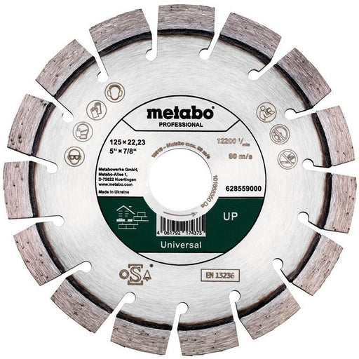 Metabowerke - Trenn-/Schleifscheibe Diamanttrennscheibe UP 628559000 125x22,23mm