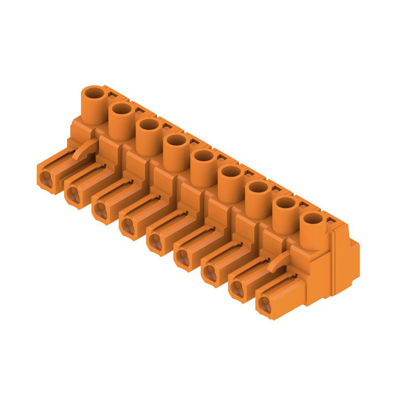 Weidmüller - Kabelsteckverbinder für Leiterplattensteckverbinder Verbinder 7.62mm BLZ 7.62H#1980550000 − 20 Stück