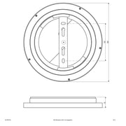 EVN Lichttechnik - Decken-/Wandleuchte LED-Anbauleuchte ALR250102