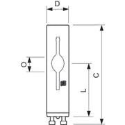 Philips Lighting - Halogen-Metalldampflampe ohne Reflektor Entladungslampe CDM-Tm El.Mini35/930 GU6,5