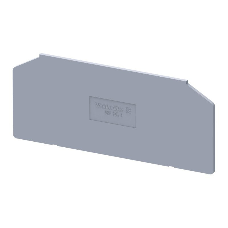 Weidmüller - Abschluss- und Zwischenplatte für Reihenklemme Abschlussplatte SEP SDL 4 86.1x1.5mm − 50 Stück