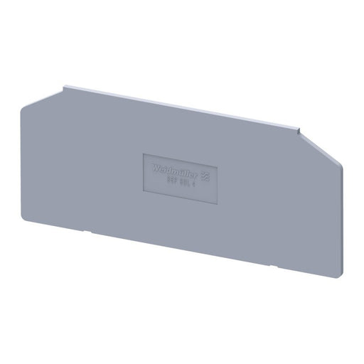 Weidmüller - Abschluss- und Zwischenplatte für Reihenklemme Abschlussplatte SEP SDL 4 86.1x1.5mm − 50 Stück