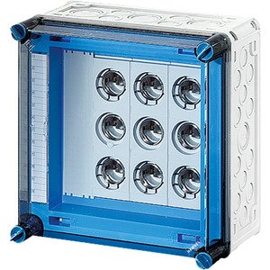 Hensel - Sicherungskasten DZ-Gehäuse Mi 3263 3x3x63A,DIII,E33