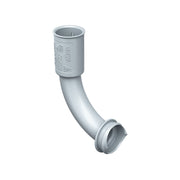 Kaiser - Zubehör/Ersatzteile für Dose/Gehäuse für Montage in der Wand/Decke Betonbau, B2 Rohrkupplung 1262-20 90Grd für 20mm-Rohre