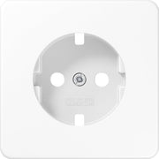 Jung - Abdeckung/Bedienelement für Installationsschalterprogramme Zentralplatte CD 1520 PL WW für SCHUKO-Steckdose