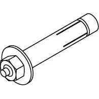 Rico - Bolzenanker Porenbetondübel 15J1-PBD-1010 M10x10 − 25 Stück by Rico
