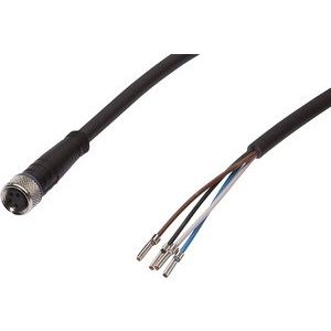 Ipf Electronic - Konfektioniertes Sensor-Aktor-Kabel kabeldose 2m,4x0,34mm²,M8 VK200375 zentral,PUR, 4adrig