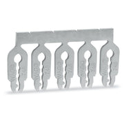 WAGO - Querverbinder/Brücker für Reihenklemme Brücker 3-fach 745-683 silberfarben − 50 Stück
