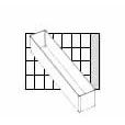 Cimco Werkzeuge - Sortimentskasten für Schrauben Facheinsatz 55-A9-4 47x39x218mm