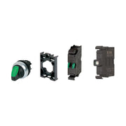 Eaton - Frontelement für Wahlschalter Leuchtwahltaste RMQ-Titan M22-WRLK-G#110924 rastend 1S grün