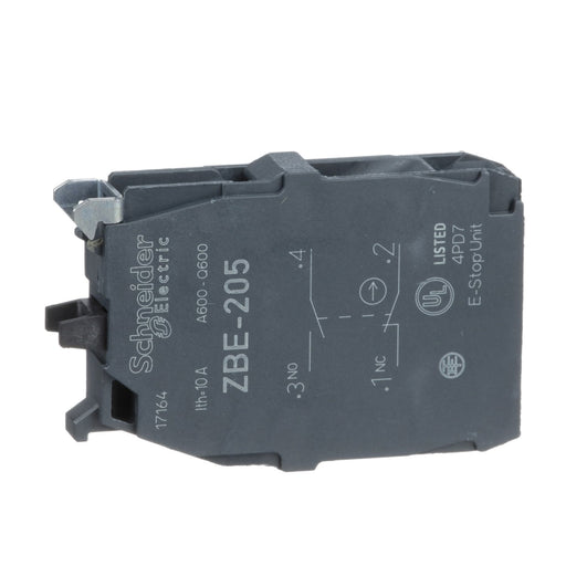 Schneider Electric - Hilfsschalterblock Hilfsschalter ZBE205 1S 1Ö, schraubanschl
