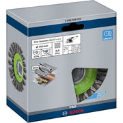 Bosch - Rotierende Drahtbürste PRO Stainless Steel heavy 2608620733 X-Lock