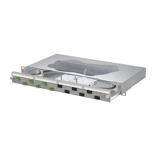 Metz Connect - Patchpanel LWL Patchfeld splice 1504697606-F 6xLC-D APC OS2