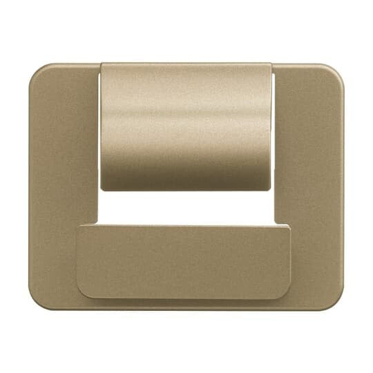 Busch-Jaeger - Einsatz/Abdeckung für Kommunikationstechnik Zentralscheibe bronze 6477-21 PowerDock USB
