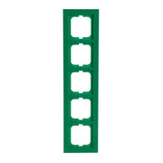 Busch-Jaeger - Abdeckrahmen Rahmen 5-fach 1725-286 grün