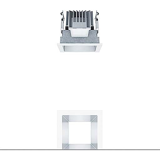 Zumtobel Group - Downlight/Strahler/Flutlicht LED - Einbauleuchte P - INFQ100L #60818659 2700 - 6500K
