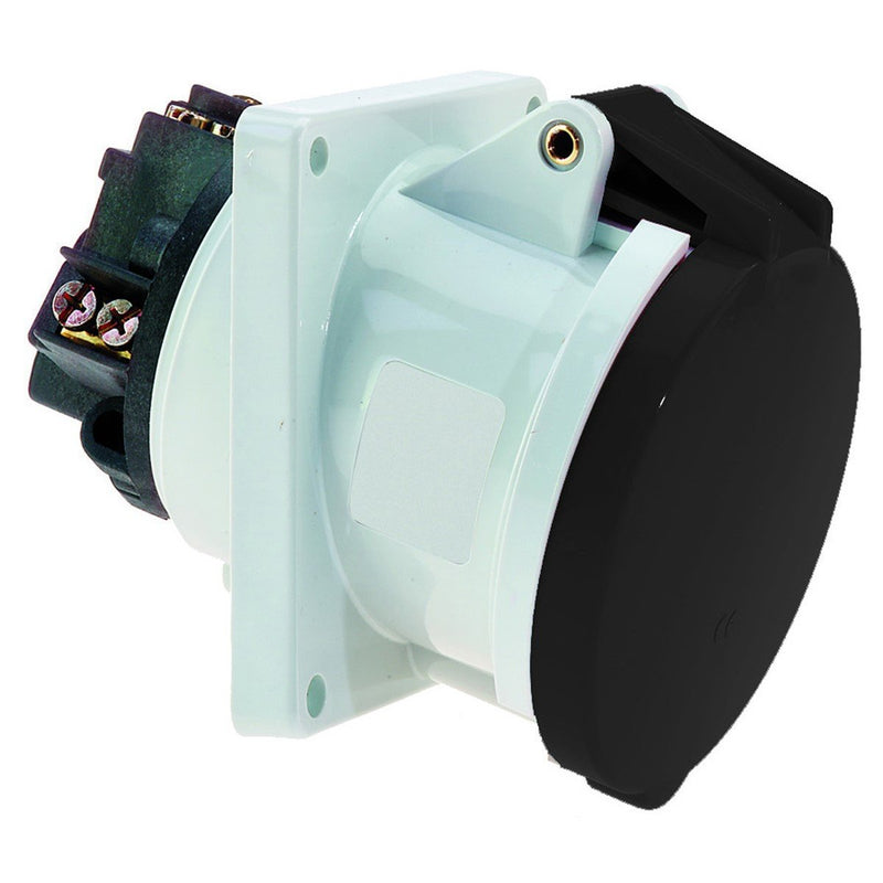 Bals Elektrotech - CEE-Anbausteckdose (IEC 60309) Anbausteckdose geneigt 63A 12407 4p 500V 7h IP44