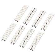 Schneider Electric - Klemmenmarkierung Markierstreifen NSYTRAB510 5mm, 1 bis 10 weiß − 10 Stück