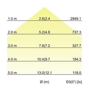 Brumberg Leuchten - Decken-/Wandleuchte Einbau-Profilleuchte 7427181032 2278 x 110 x 59mm